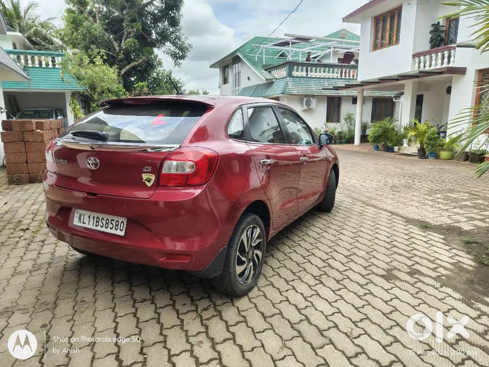 Toyota Glanza 1.2litre, 2020, Cvt, G Trim