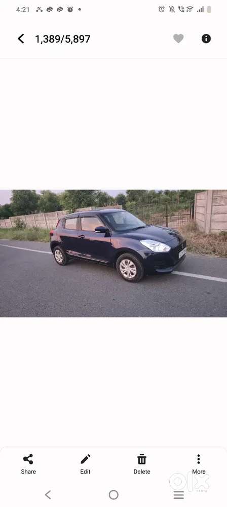 Maruti Suzuki Swift 2020vxi