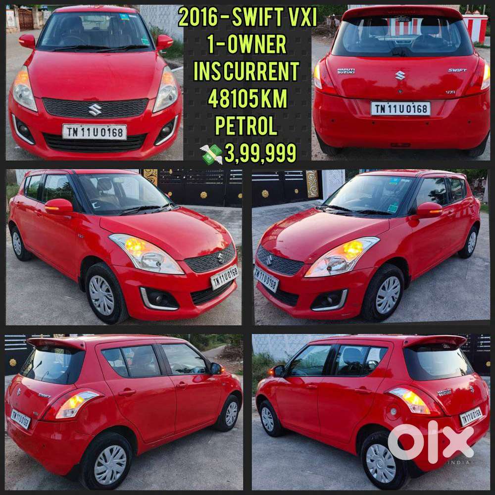Maruti Suzuki Swift Vxi Optional, 2016, Petrol