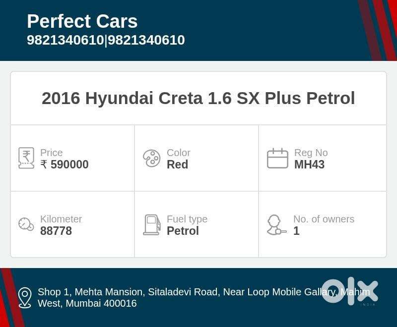 Hyundai Creta 1.6 Sx Plus Petrol, 2016, Petrol