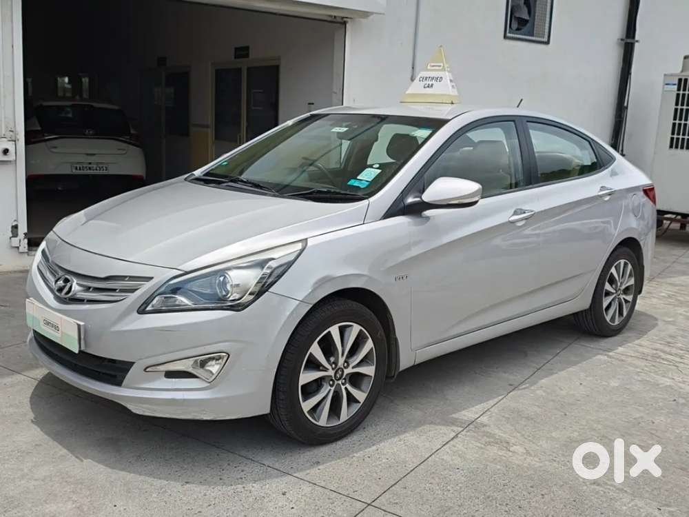 Hyundai Verna Fluidic 1.6 Vtvt Sx Automatic, 2015, Petrol
