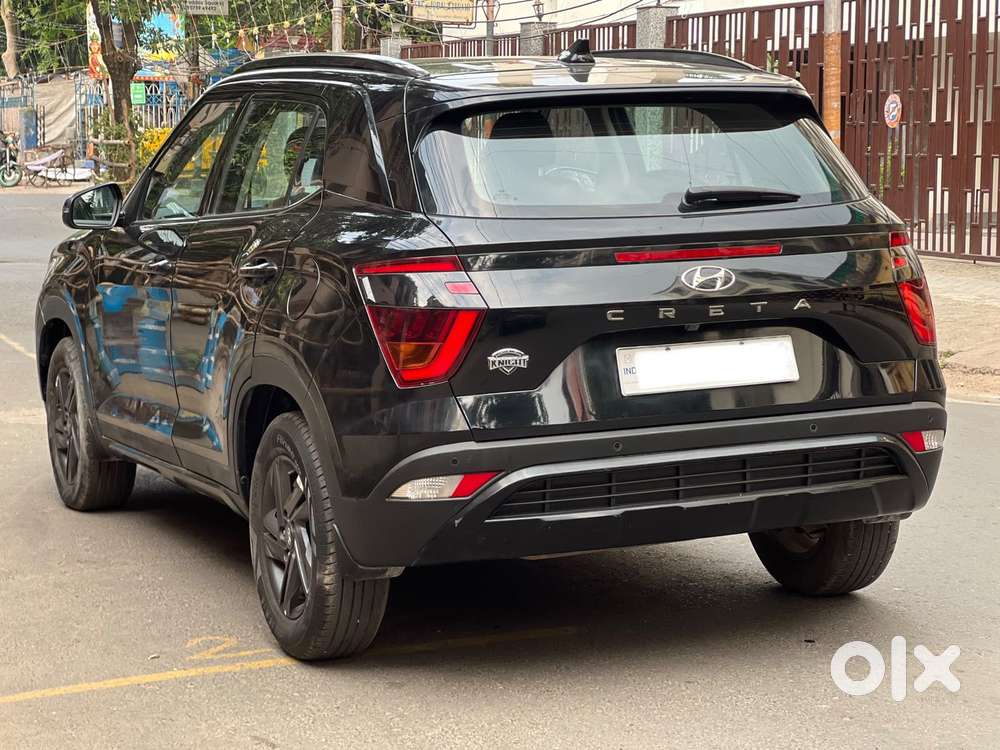 Hyundai Creta 1.5 S Plus Knight Petrol Dual Tone, 2022, Petrol
