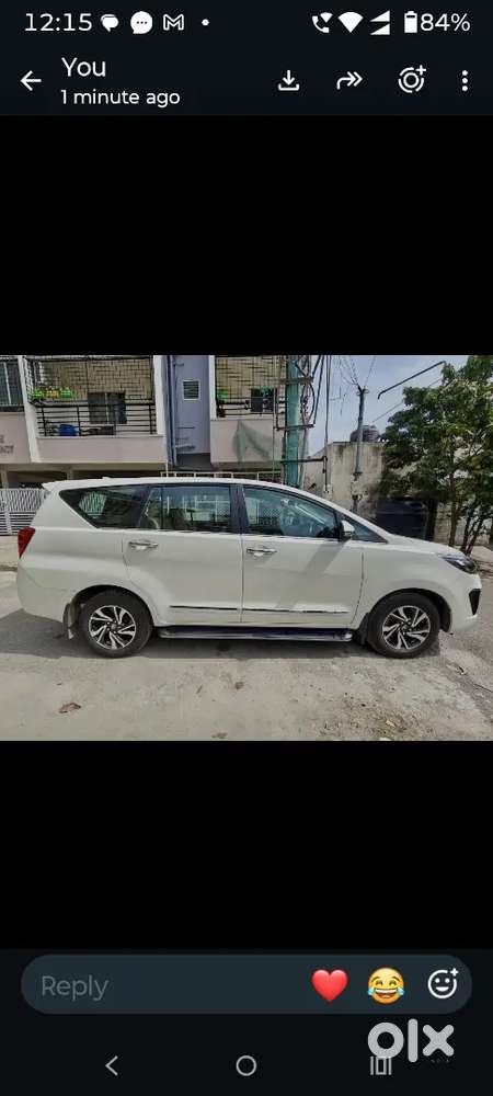 Toyota Innova Crysta 2022 with excellent condition