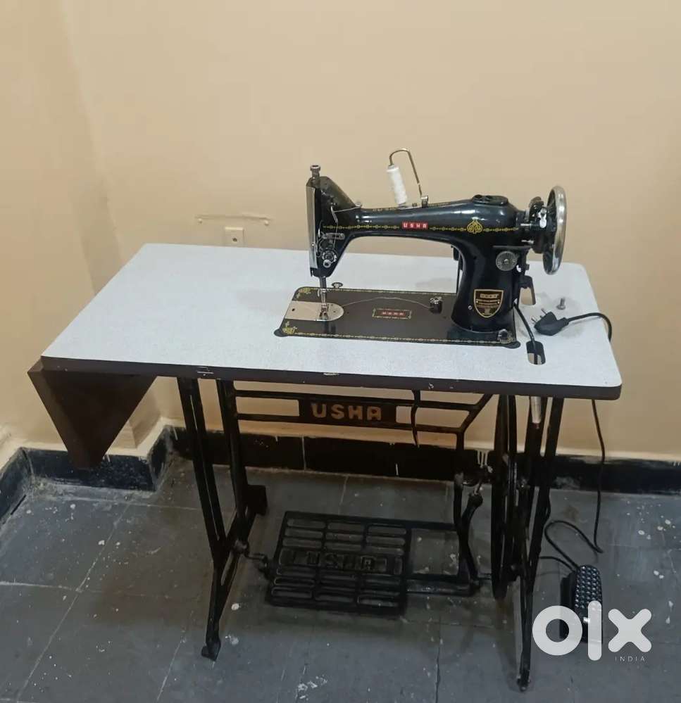 2 Usha sewing machines with motor and TK-125 Taking Fabric Cutter