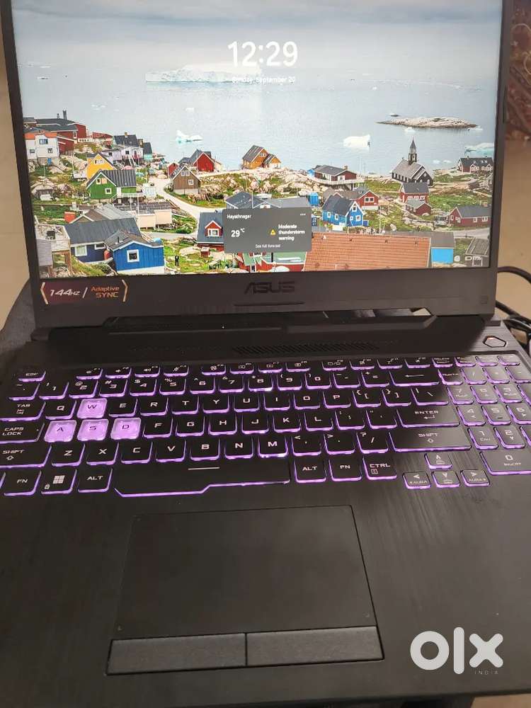 Asus tuf gaming A15 Ryzen 7| 512Gb ssd laptop just two months old