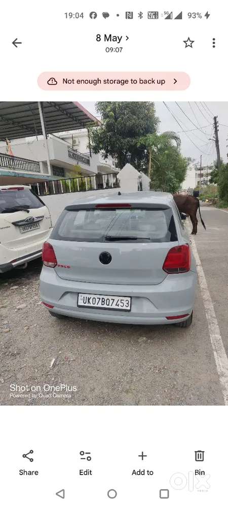 Polo With Custom Nardo Grey Paint Only One In Uttarakhand