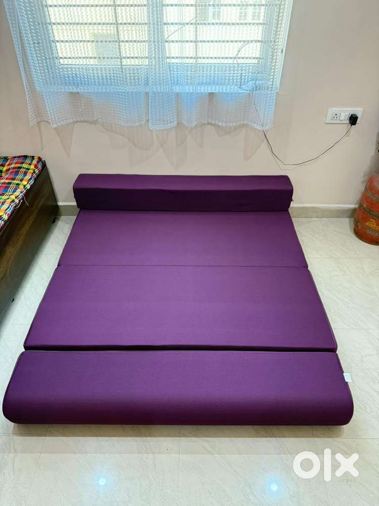 Wakefit 3 Seater Sofa Cum Bed with Pillow
