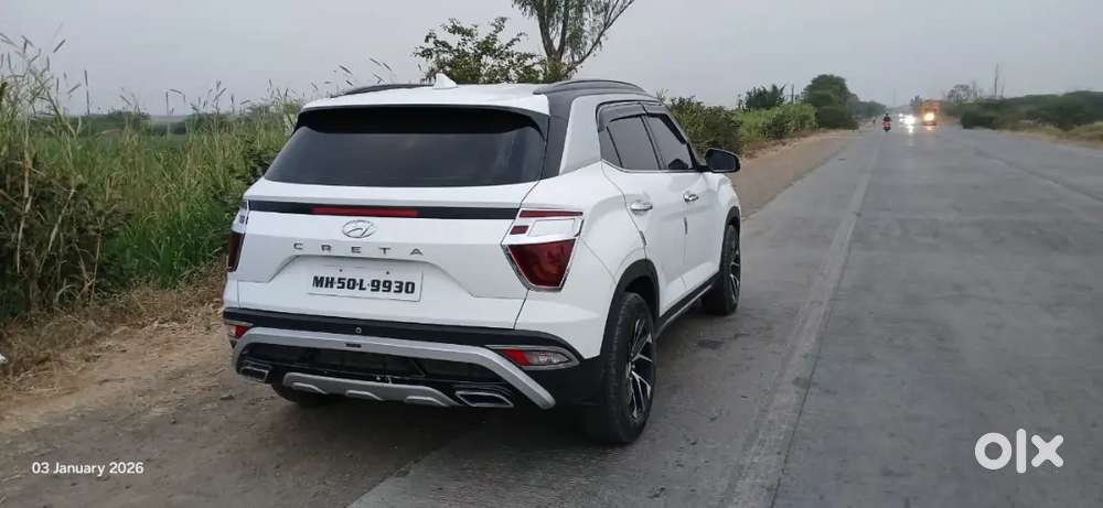 Hyundai Creta Facelift 2021 Diesel Well Maintained All Brand New Tyres