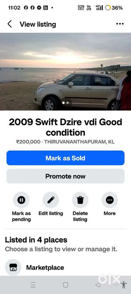 Maruti Suzuki Dzire 2009