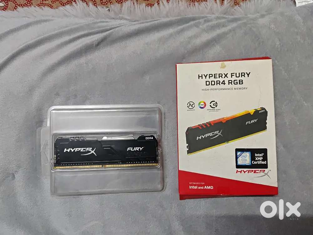 HYPERX FURY RGB DDR4 8GB CL16 MODULE