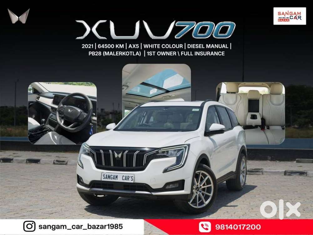 Mahindra Xuv700 2.2 Ax 5 Diesel Mt 7 Str, 2021, Diesel
