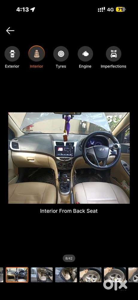Hyundai Diesel Car 2017 Well Maintained