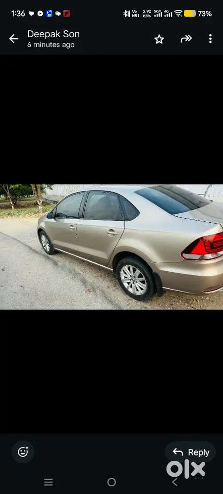 Volkswagen Vento 2015 Petrol Good Condition