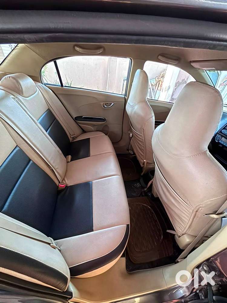 Well-maintained Honda Amaze Petrol-dark Grey,company Service For Sale