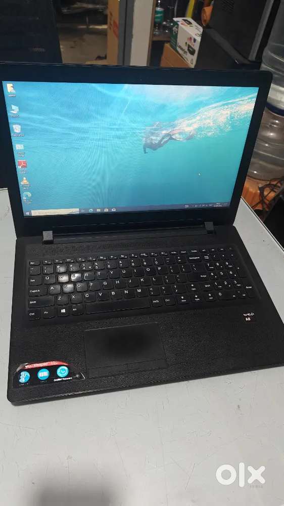 Lenovo Amd A8 laptop + 8GB RAM + 1TB  storage + AMD Radeon graphics +