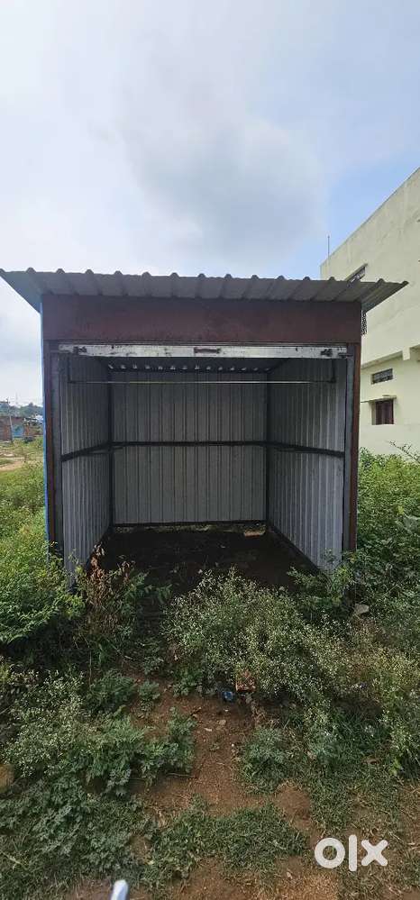 ​Heavy Duty GI Metal Container Cabin with Rolling Shutter