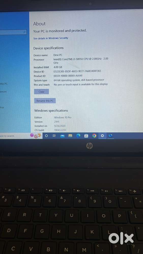 HP 250 G4 Laptop for Sale