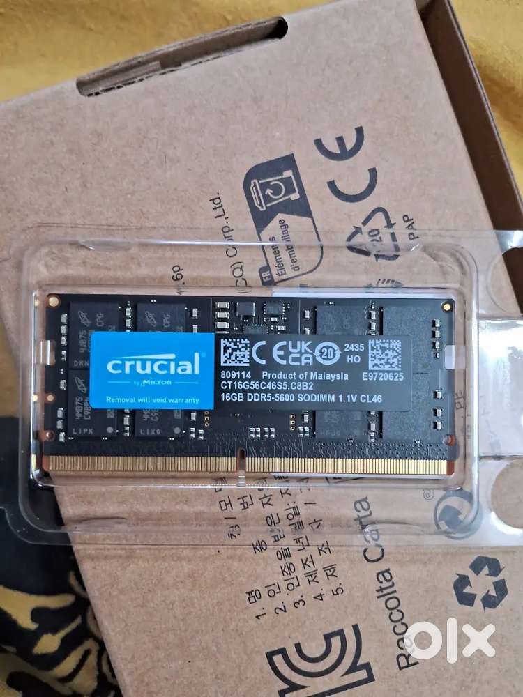 32 GB & 16 GB DDR5 RAM