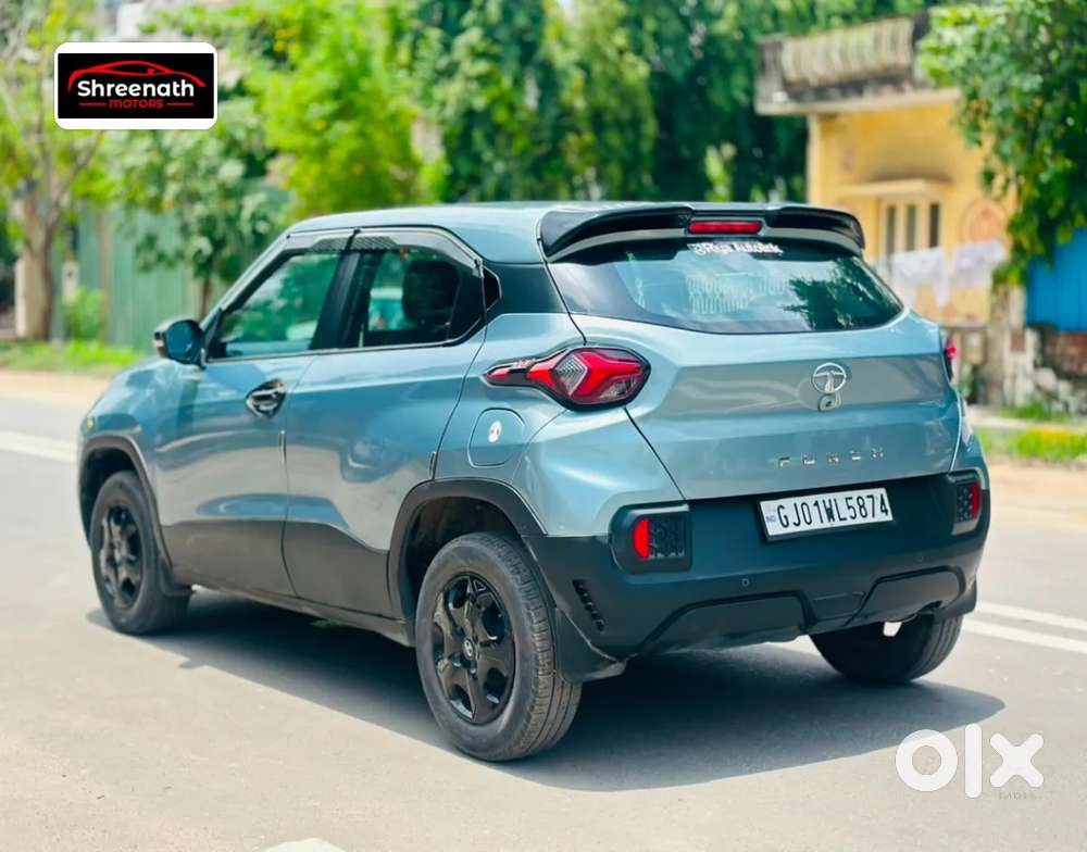 Tata Punch 1.2 Revotron Adventure Camo Rhythm Amt, 2023, Petrol