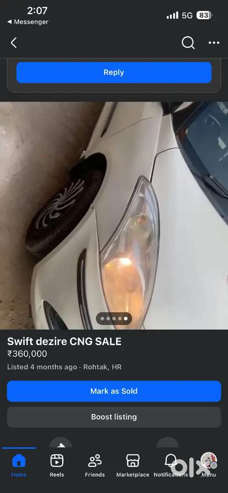 Urgent Sale Maruti Suzuki Dzire 2016