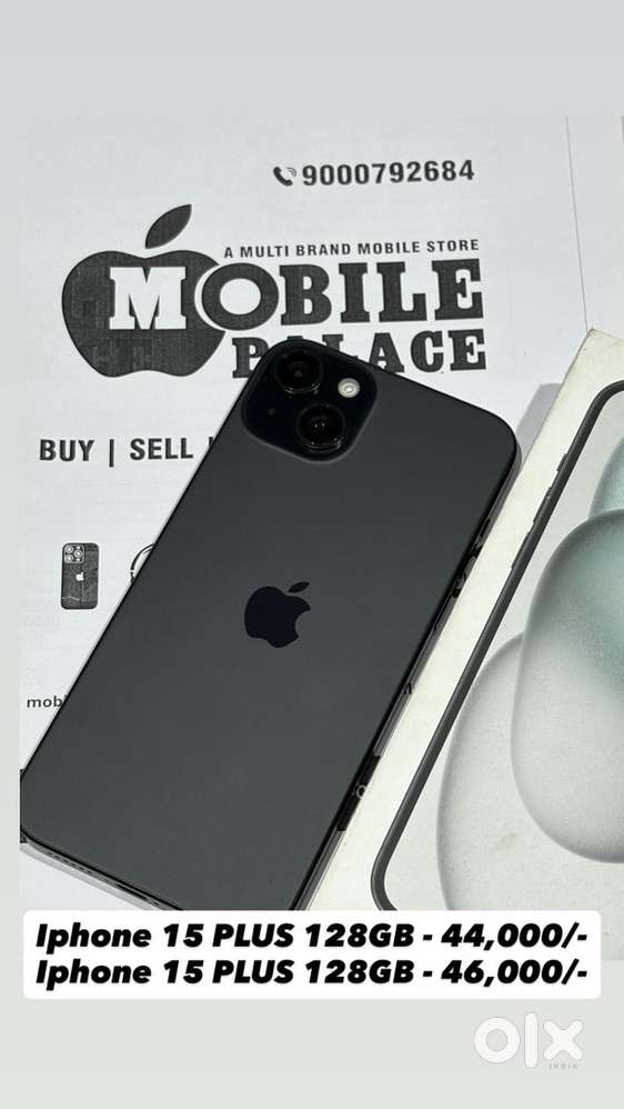 iPhone15plus 128GB ブルー バッテリー98% Iphone 15 PLUS 128GB 98% battery - Mobile Phones - 1823509537