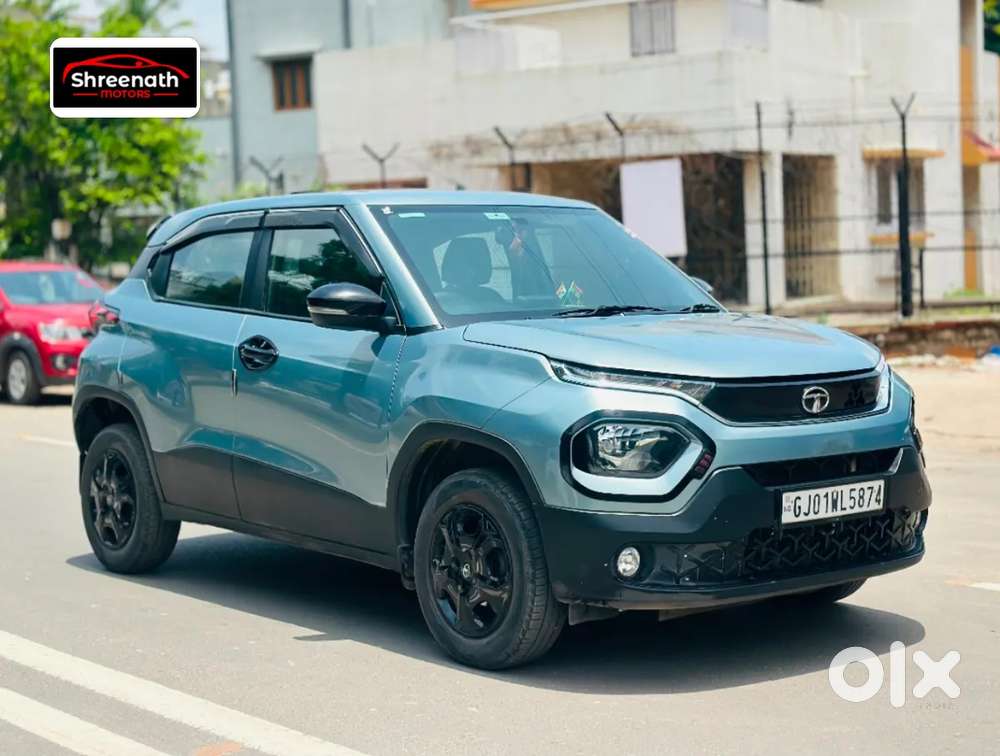 Tata Punch 1.2 Revotron Adventure Camo Rhythm Amt, 2023, Petrol