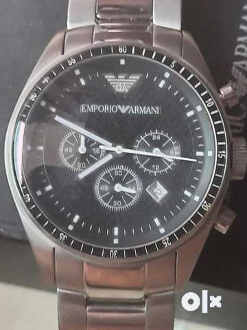 Armani watch best sale solid stainless steel