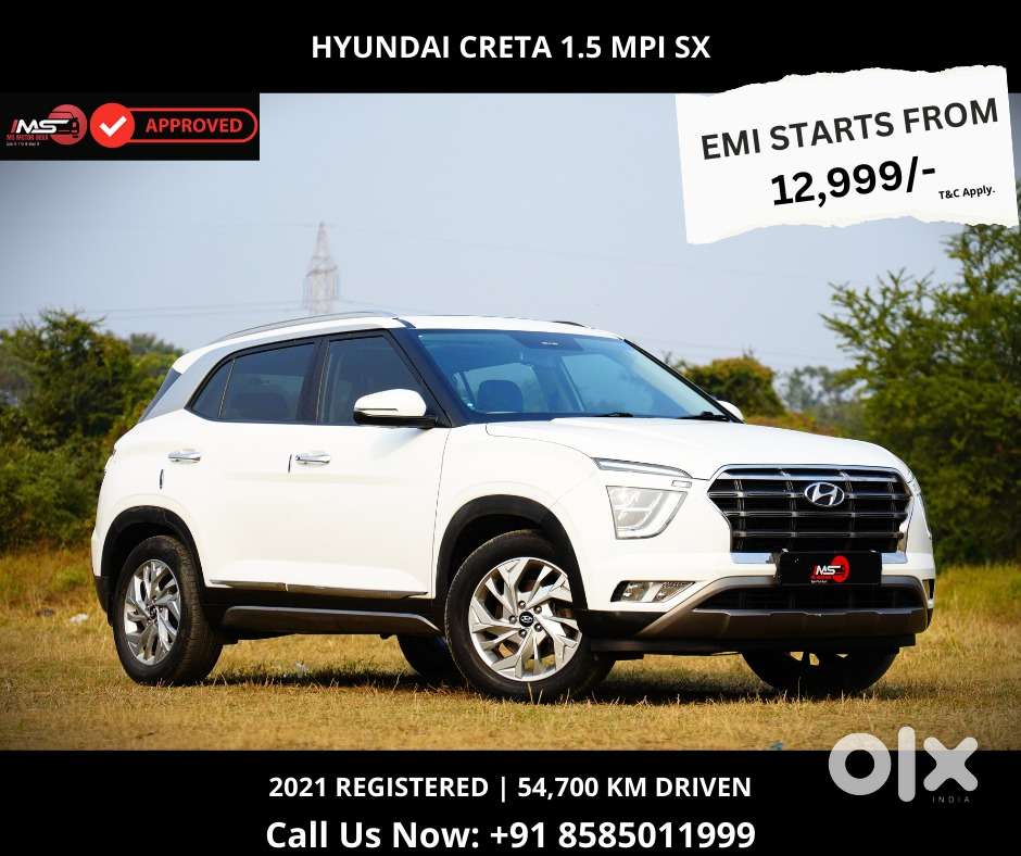 Hyundai Creta 1.5 Sx, 2021, Petrol