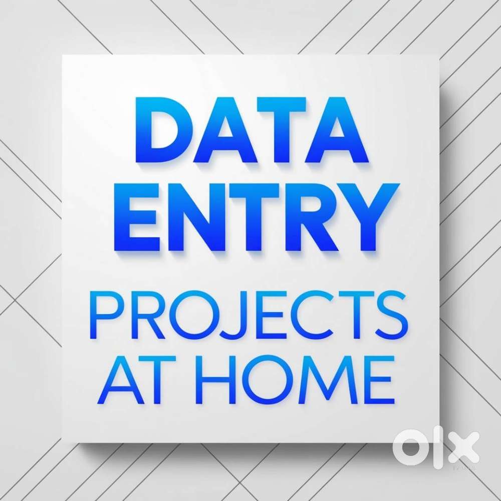 Computer Based Data Entry Projects At Home