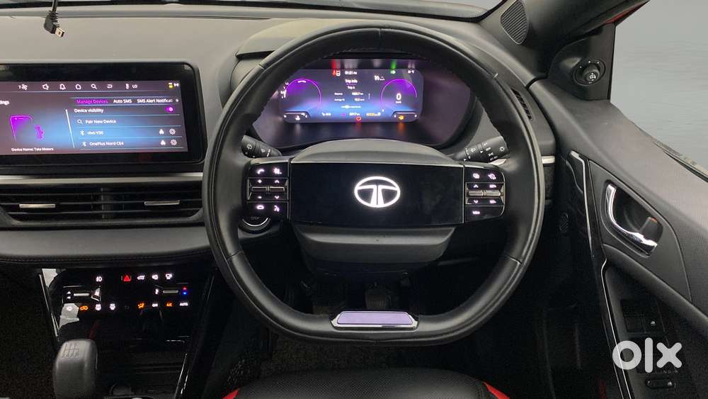 Tata Nexon Fearless S Purple 1.2 Revotron Petrol 6mt Dual Tone, 2024..
