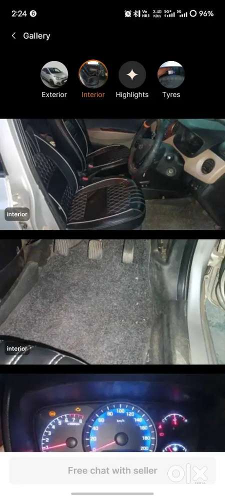 Hyundai Xcent 2016 Model Year Car
