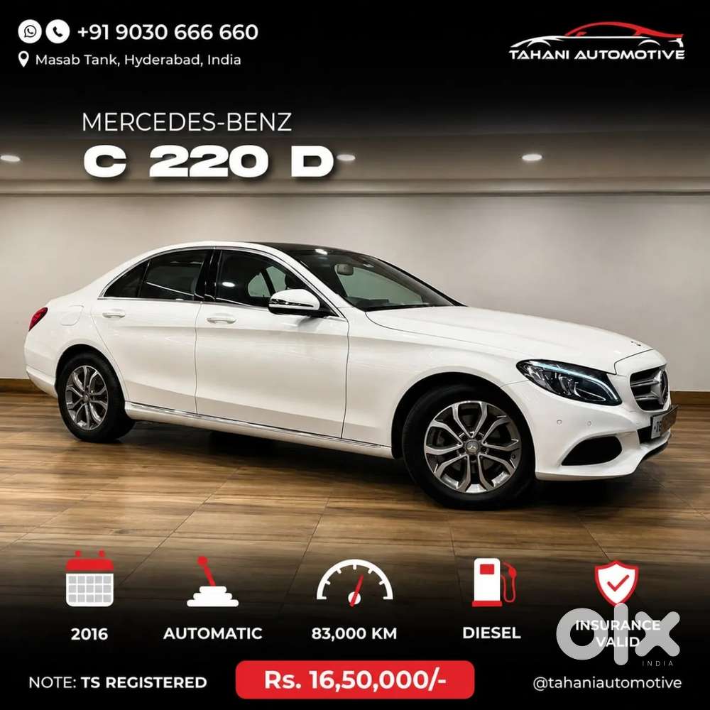 Mercedes-benz C-class C 220d, 2016, Diesel