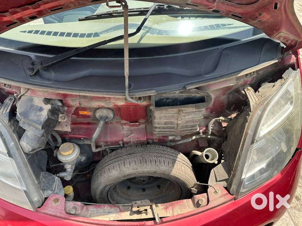 Red Tata Nano Top Petrol Variant Automatic- 12700 Km, Tyres Like New!