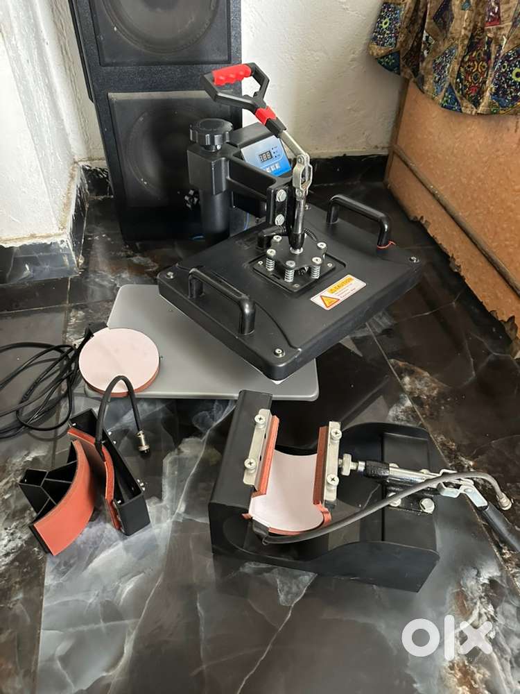 Heat press machine 5 in 1 combo