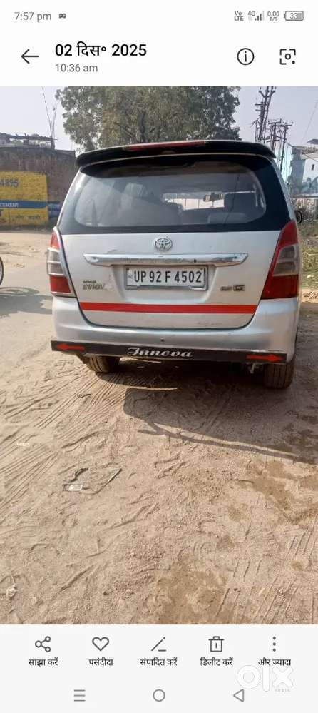 Toyota Innova Diesel 2006 Manual
