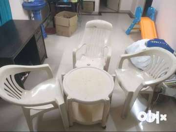 Plastic table and chairs olx sale