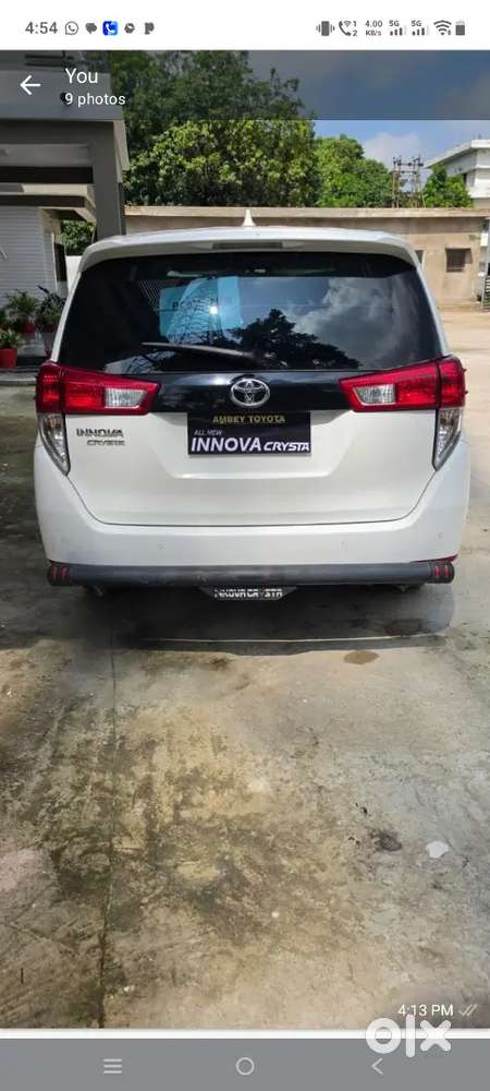 Toyota Innova Crysta 2024 Manual Diesel 62000 Km