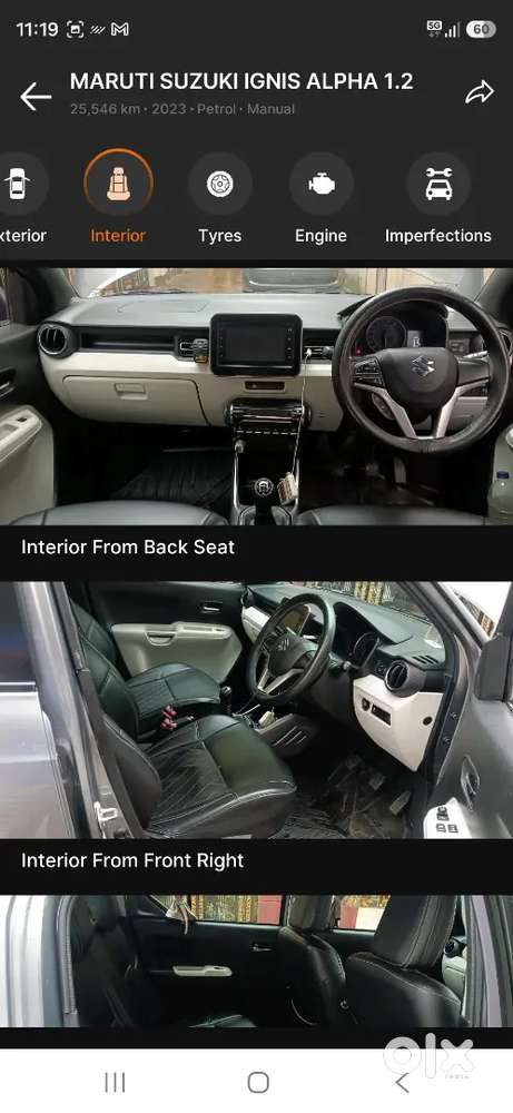 Maruti Suzuki Ignis 2023 Petrol 25500 Km Driven