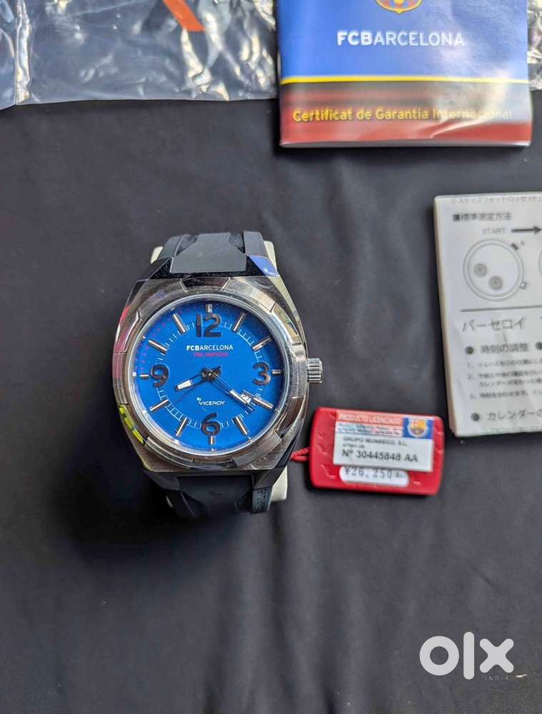 FC Barcelona TRICAMPIONS 08/09 Viceroy Watch (Special Edition
