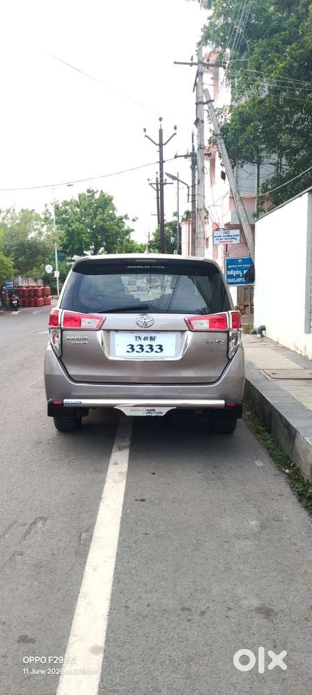 Toyota Innova Crysta 2.4 Z 7 Str, 2016, Diesel
