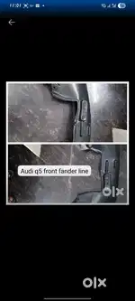 Audi Q5 front fender line
