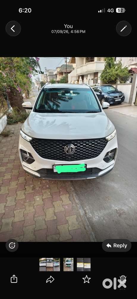 Mg Hector Plus 2021 With 36000 Km Driven