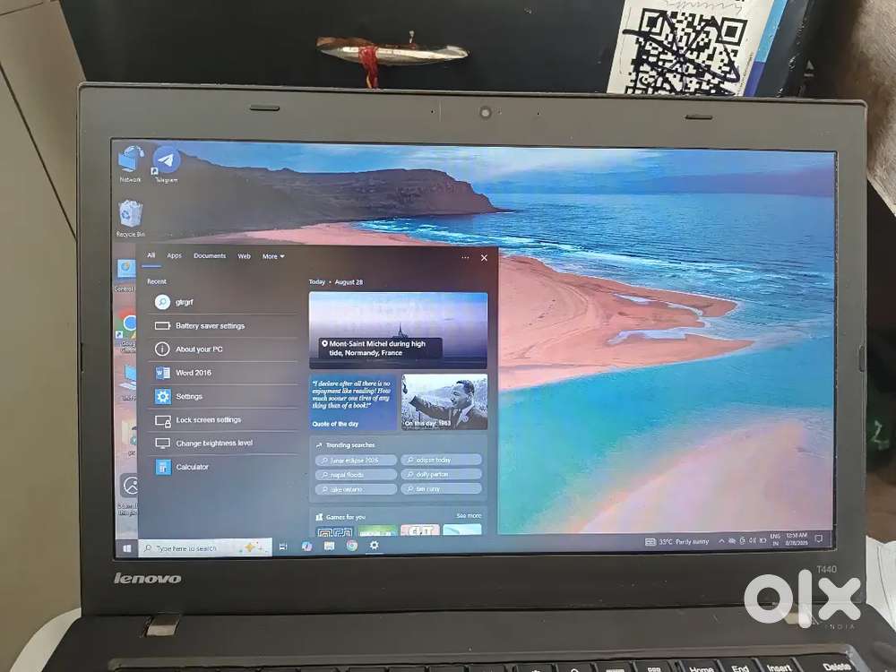Lenovo ThinkPad T440 8 256 GB A1 condition no any problem