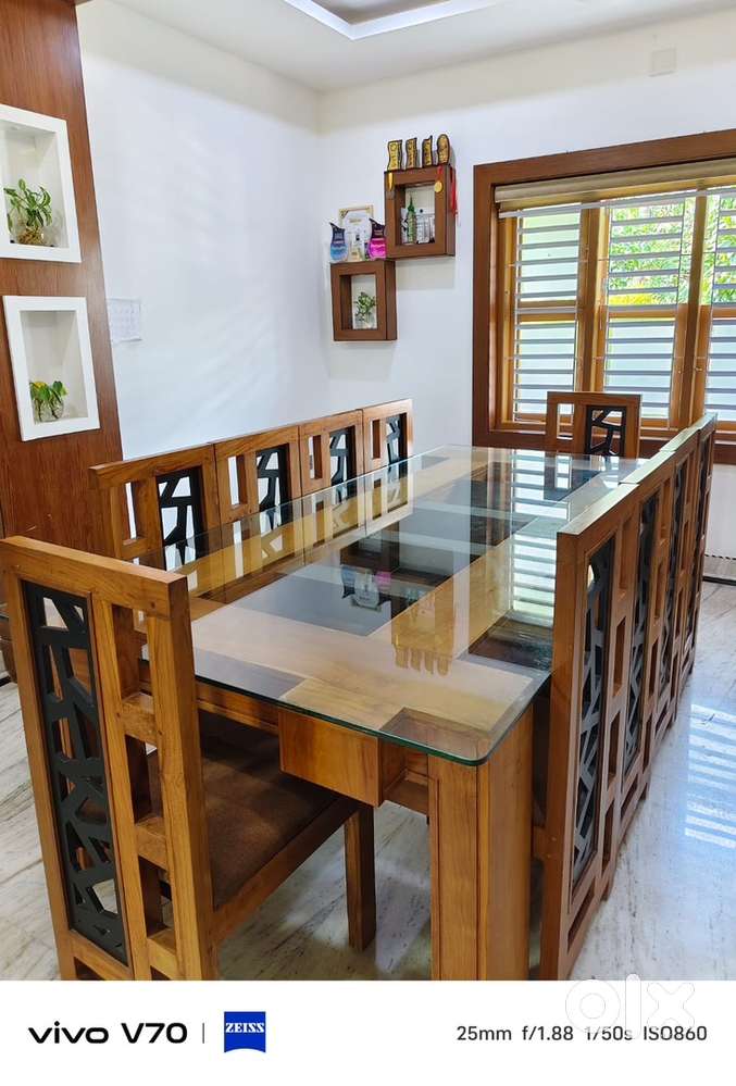 Dining table with chairs