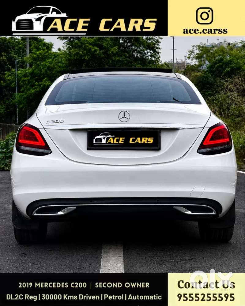 Mercedes-benz C-class C 200 Progressive, 2019, Petrol