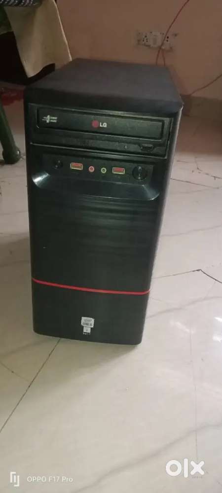 Iball primo cabinet + LG cd/dvd receiver connected in this cabinet
