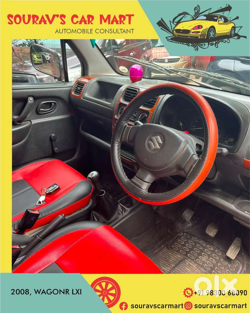 Maruti Suzuki Wagon R Lxi, 2008, Petrol