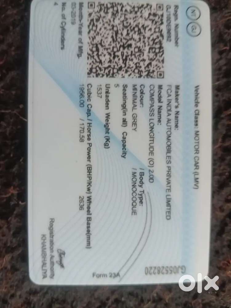 Jeep Compass Tip Top Company Fiting 2019 Diesel 104000 Km Driven