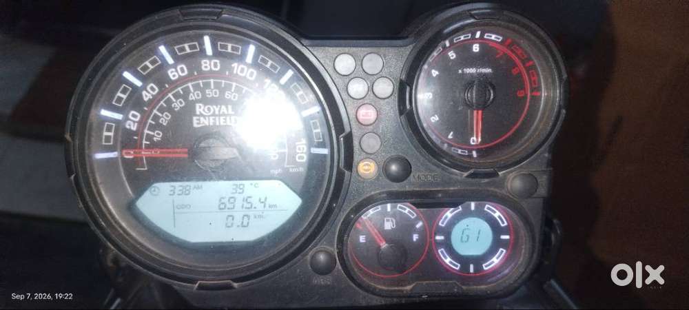Himalayan speedometer console