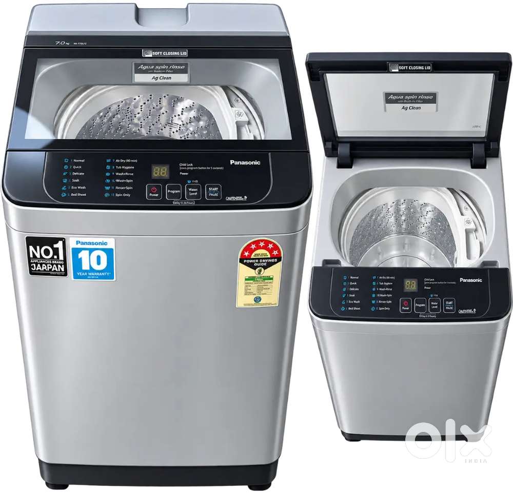 Panasonic 7 Kg Fully Automatic Top Load Washing Machine | NAF70LF2 | E